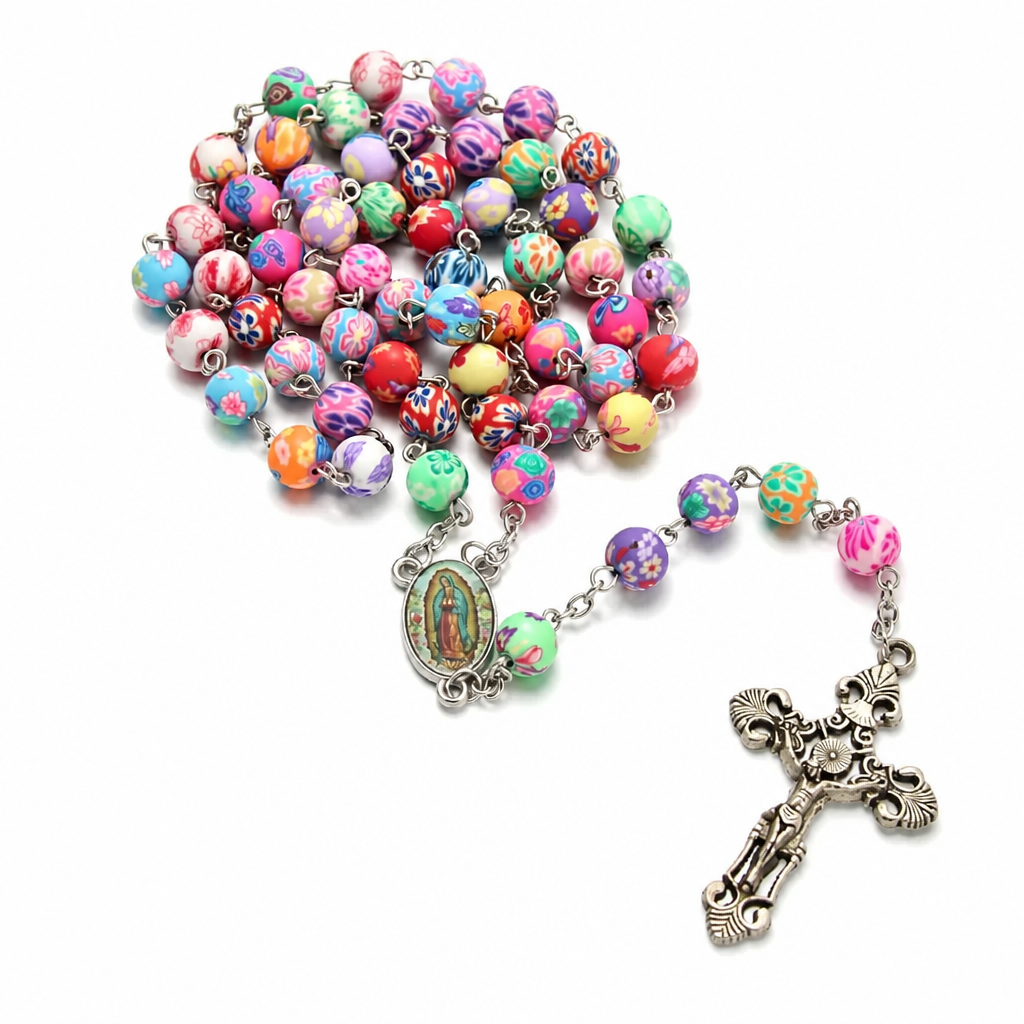 Floral Garden Rosary – Our Lady of Guadalupe