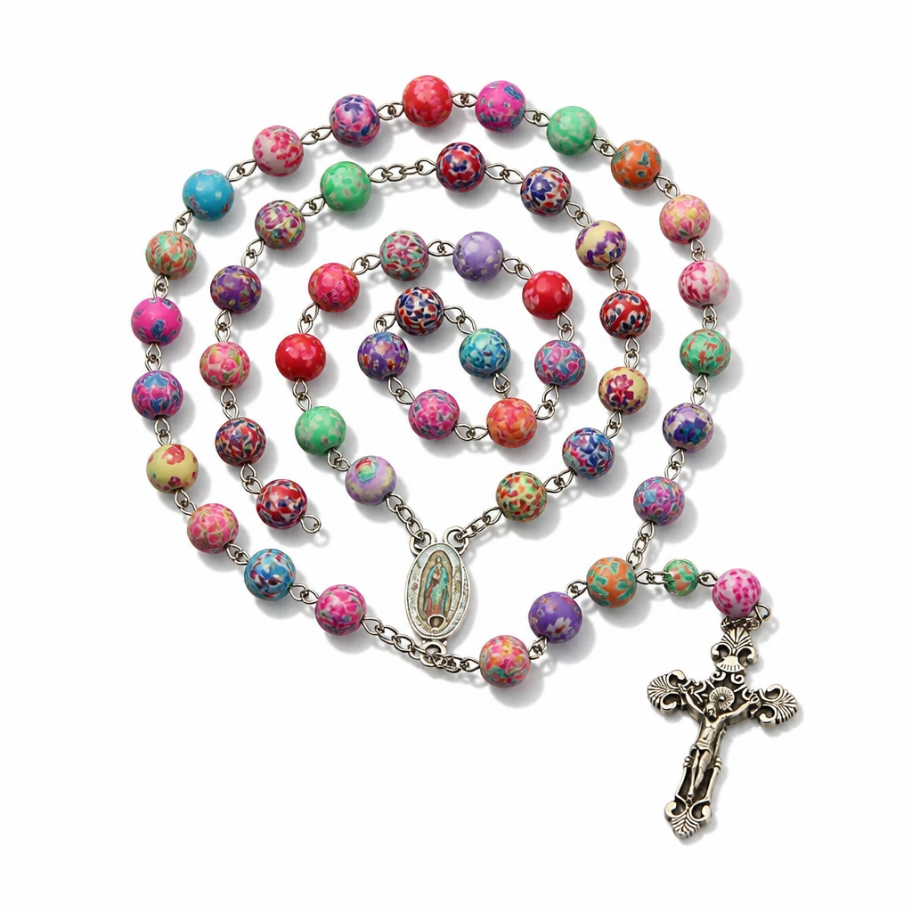Floral Garden Rosary – Our Lady of Guadalupe